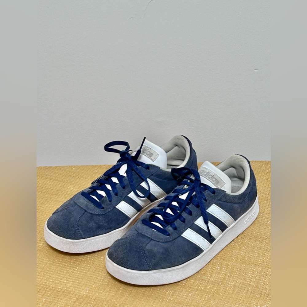 Adidas Ortholite Blue Suede Size 7 - Picture 8 of 12
